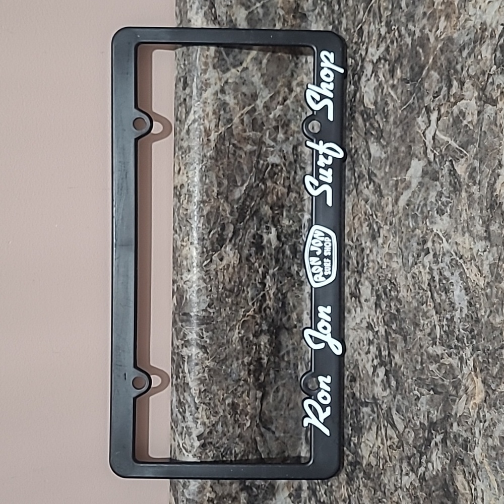 Ron Jon Surf Shop License Plate Frame Never Used